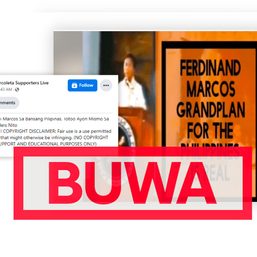 FACT-CHECK: Facebook page mali nga nagsisiring nga hi Cory Aquino husog nga naglimbong han 1986 nga snap election