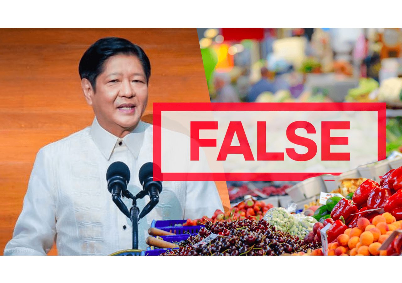 FACT-CHECK: Marcos Jr. gives contradicting analyses of consumer prices in 2nd SONA