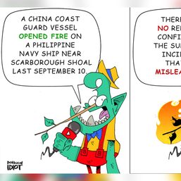 Fact Check: China Coast Guard did not fire on PH Navy ship near Scarborough Shoal