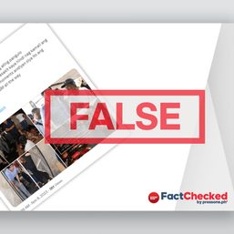 FACT CHECK: Bongbong Marcos’ visit to Typhoon Yolanda victims was covered by the media